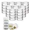 ZEONHEI 10 Sets 4 Layer Stackable Cosmetic Containers with Screw