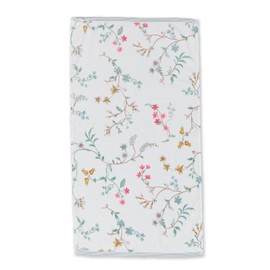 Pip Les Fleurs Hand Towel 50 x 100 cm White
