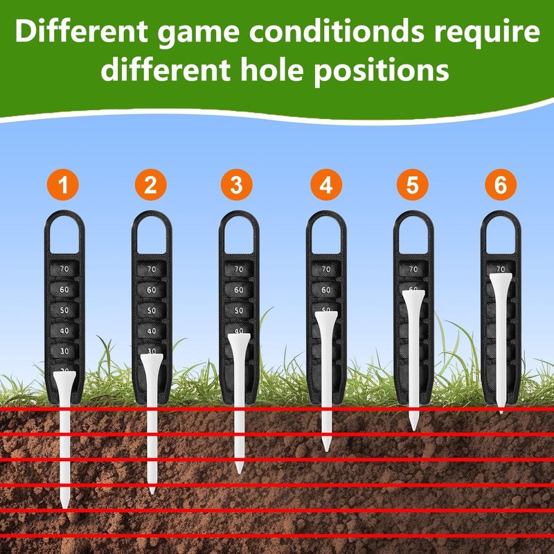 karamagic 7Pcs Golf Accessories Kit, Include Golf Club Cleaner Towel