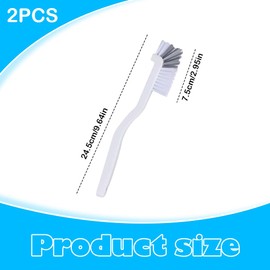 2 Pc Small Bottle & Sink Brush, Cleaning Brush with Handle for Dishes