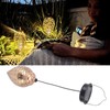 Solar Powered Patio Lamp LED Hanging Light Retro Decorative Lantern
