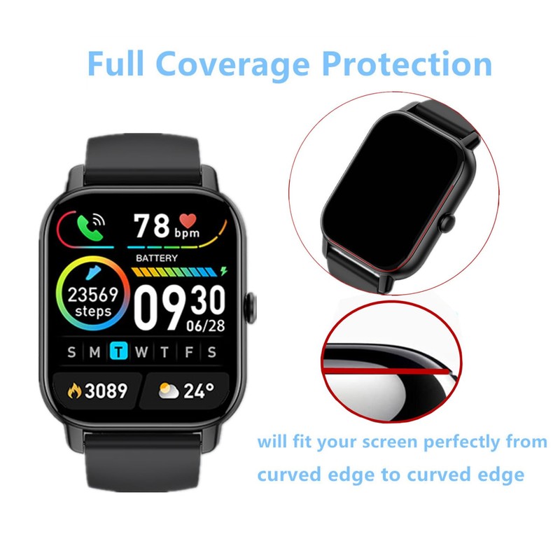 Aemus Compatible for Mindimp P66D 1.85" Smart Watch Screen Protector