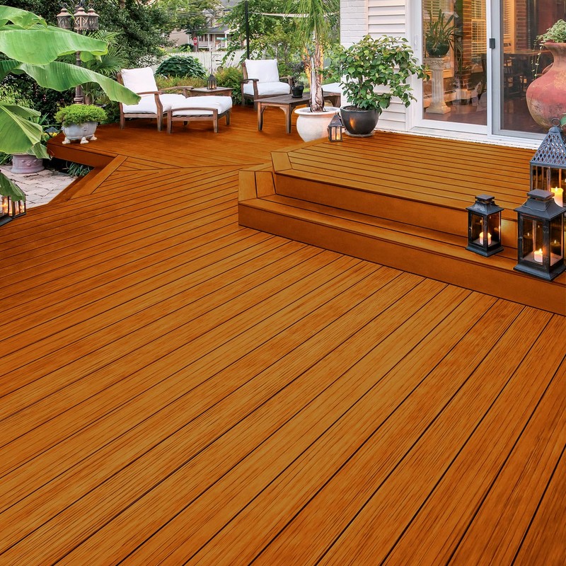Flood Easy Seal 1 gal. Mahogany Semi-Transparent Exterior Wood Finish
