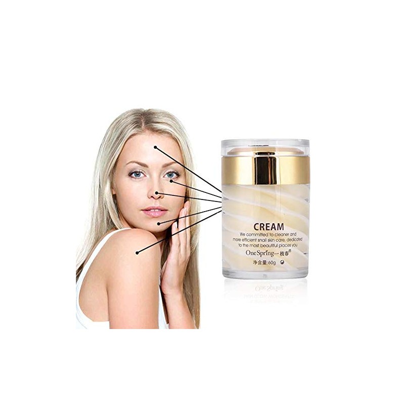 Yuyte Crema Facial Caracol Nutritiva Piel Antiedad Antiarrugas Hidratante Extracto