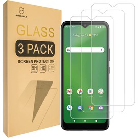Mr.Shield [3-Pack] Designed For AT&T Radiant Max 5G (6.82 inch) [Will Not fit for 6.5 Inch Version] [Tempered Glass] [Japan Glass with 9H Hardness] Screen Protector with Lifetime Replacement