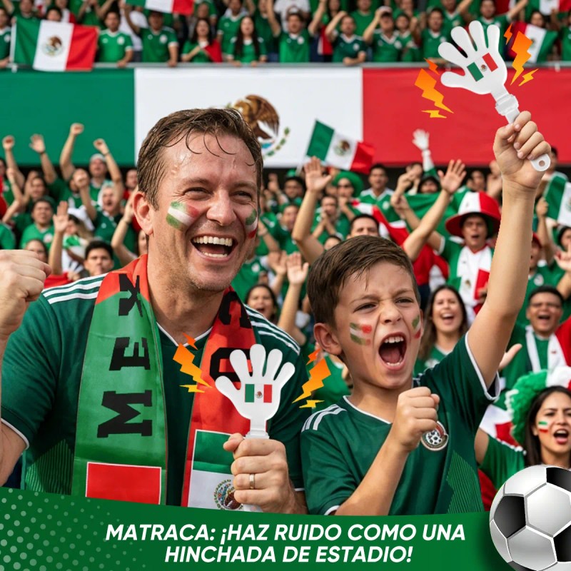 Fiesta Fútbol Paquete México 6 Kits De Cotillón Copa Mundial