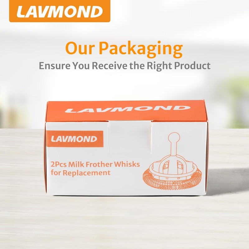 Whisks Compatible with Nespresso Aeroccino 3/4/Plus Milk Frother Replacement, 2