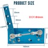 JQDML DIY Reciprocating Swing Motor,Swing Angle 20-120 Degrees Adjustable Speed