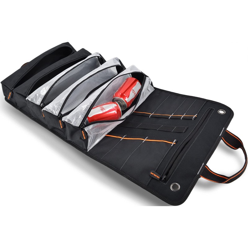WELKINLAND Men's Tool Roll Organizer, Roll-Up Bag for Mechanics, Electricians