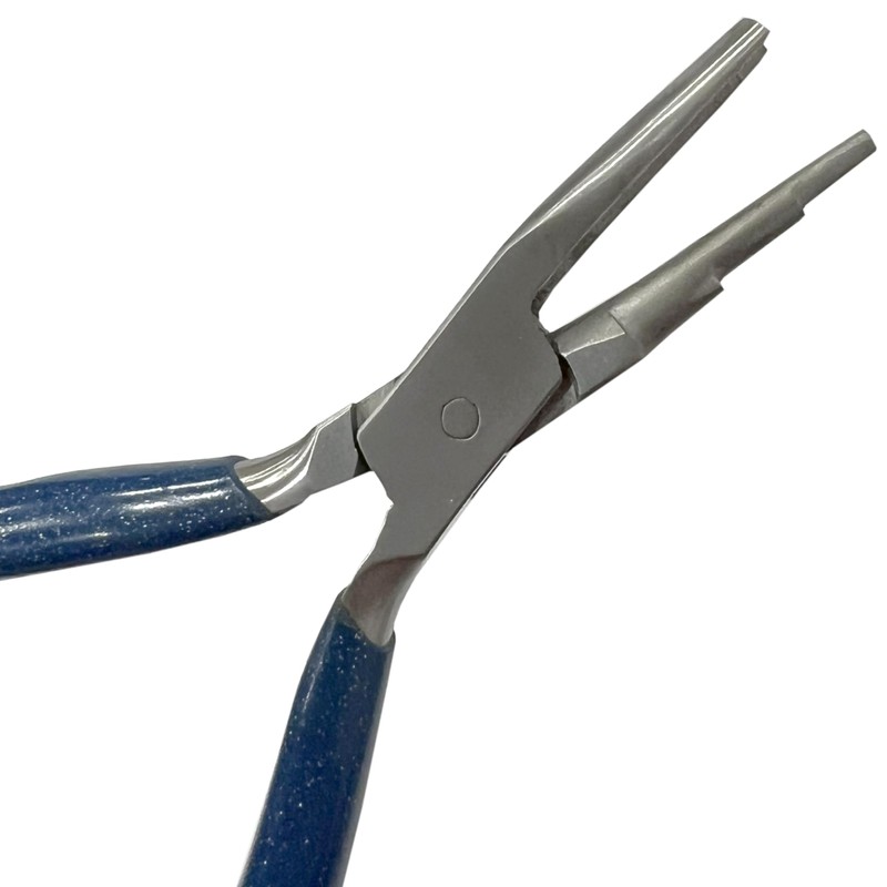 Jewellers Tools FORMING THREE STEPS JUMP RING LOOP CLOSING PLIERS