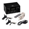 1TattooWorld Dual Digital Power Supply with Foot Pedal and Clip