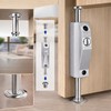 Spring Floor Door Latch Lock for Revolving Doors - Stainless