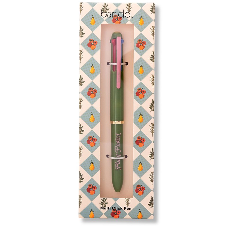 ban.do 4 Color Multi-Click Pen, 4-in1 Retractable Ball Point Pen