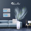 LivePure True HEPA Air Purifier w/Granular Carbon Insert, LP470THP-BLK, Black