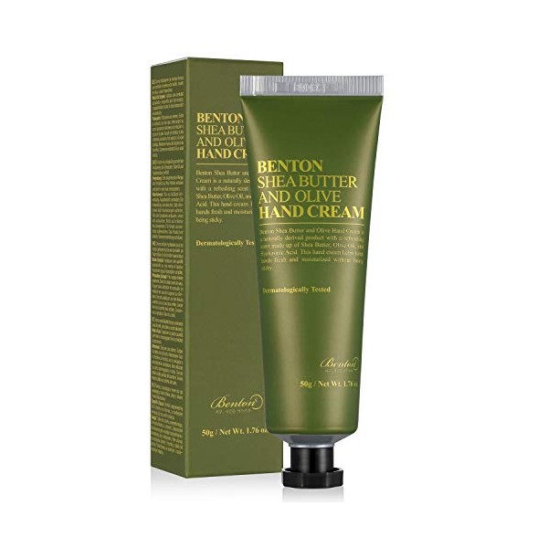 BENTON Shea Butter and Olive Hand Cream 1.76 oz. (50g)