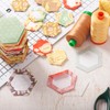 sourcing map 100 Count English Paper Piecing Small Extended Hexagon