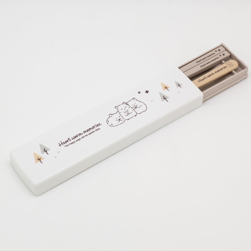 OSK CT-27 Chopsticks, 7.1 inches (18 cm), Chopsticks Case, Pull