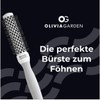 Olivia Garden - Expert Blowout Shine Hairbrush, White and Grey,