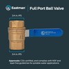 Eastman 3/4 Inch IPS Heavy Duty Full Port Ball Valve,