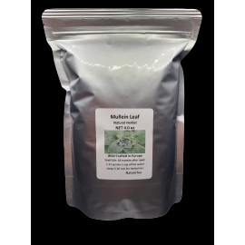 Nature Tea Mullein Leaf - Dried Verbascum thapsus Loose C/S from 100% Nature, Wild Crafted - 8oz.