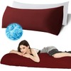 Ubauba Memory Foam Body Pillow with Cover, Full Large Body
