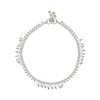 Efulgenz Silver Tone Ankle Bracelets for Women Ankle Bracelet Pair