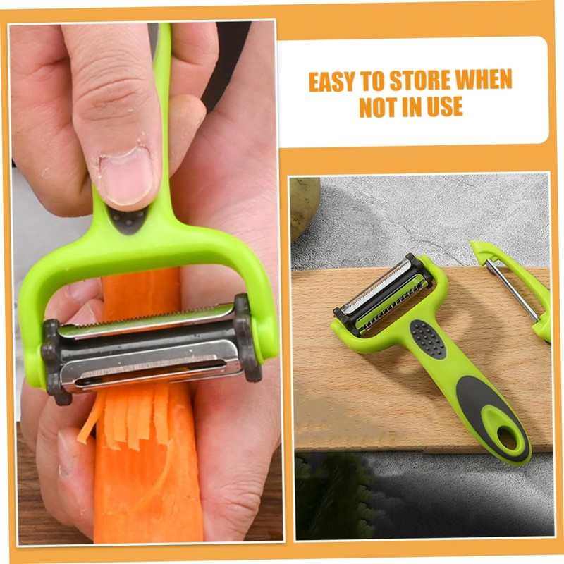 Mikinona Ergonomic Handle Potato Peeler Carrot Potato Peeler Small Size