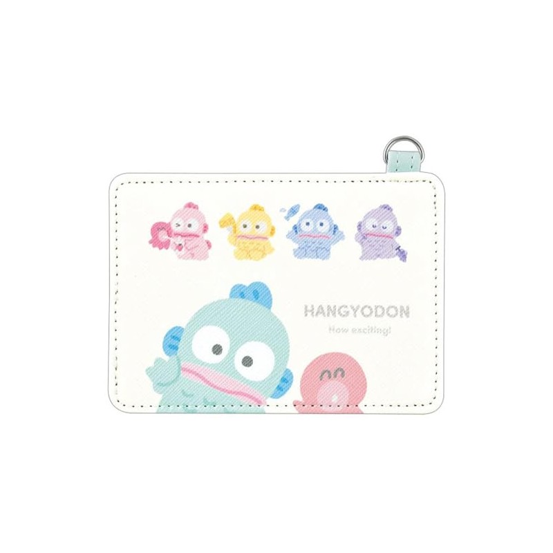 Klux 210955 Character Pass Case, Rainbow Sanrio Passcase, IC Card