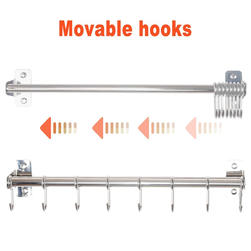 DSEAP Pot Rack - Pots and Pans Hanging Rack with