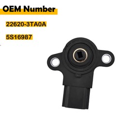 Etersec 22620-3TA0A Throttle Position Sensor Compatible with Nissan Altima 2013-2018, Rogue 2014-2019, Rogue Select 2014-2015, 2.5L Engine, Replaces 5S16987