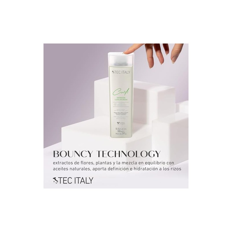 TEC ITALY Curls Definition Leave-In Cream 300 ml | Crema