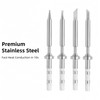 KZU 4PCS Mini Soldering Iron Tips Replacement for PTS200/TS100/TS101 Pencil