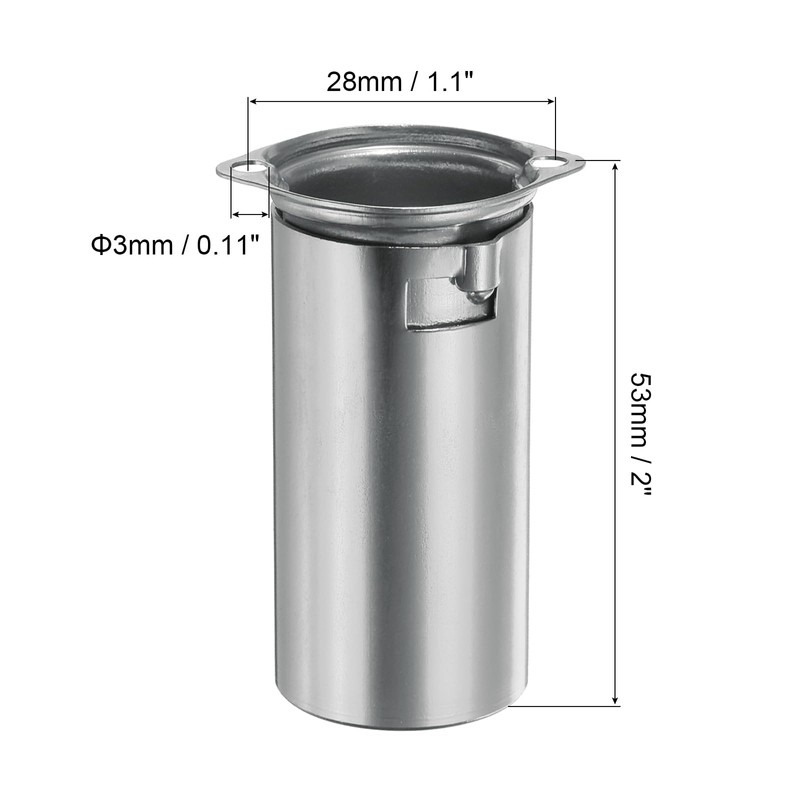 sourcing map 9 pins Ceramic Vacuum Tube Socket Valve 53mm