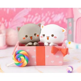 Peach and Goma DODOWU x MITAO CAT Season 2 Series Figure Cute Table Christmas