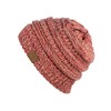 Warm Chunky Soft Stretch Cable Knit Beanie Skully