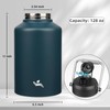 Konokyo 1 Gallon Jug with Handle,128 oz Insulated Water Bottle