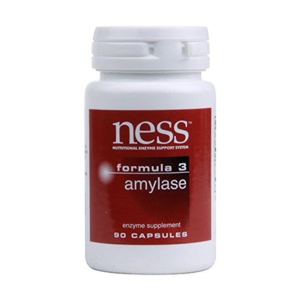 Ness Enzymes- Amylase #3 90 vegcaps