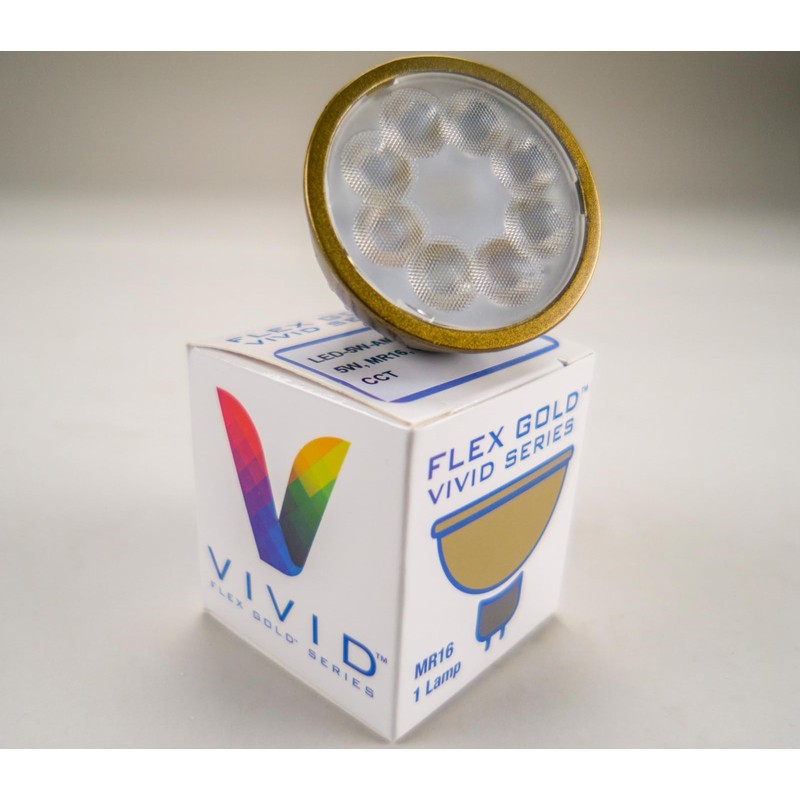 SPW Unique Lighting Systems Flex Gold Vivid Series MR16 5W