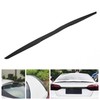 Rear Trunk Spoiler 113.5x7cm Rubber Black Universal Exterior Trim for