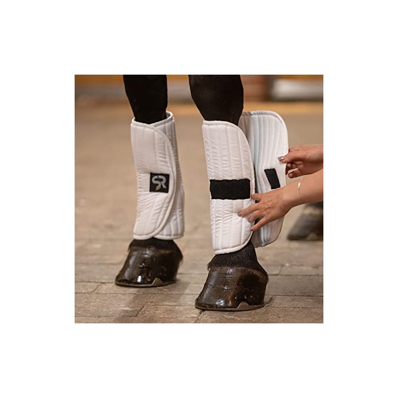 Sunride Bandaging Pads with Velcro for Horses to Protect Against