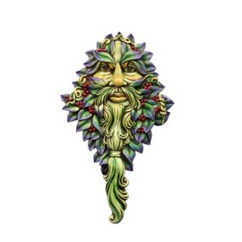 Pacific Giftware Greenman Face Resin Figurine Wall Plaque