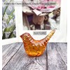 JWT Astyle Amber Bird Figurines - Living Home Decor Accent,