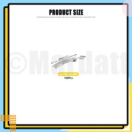 Mardatt 100 Pcs French Barrette Hair Clips Assortment Set 1.57 Inch Silver Metal Blank Alligator Hairpin Rectangle Craft Bow Clips for DIY Hairdressing Accessories (4 cm )