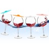 Floating Wine Glasses for Pool with Cup Lids | Set