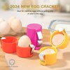 Egg Shell Opener, Egg Peeler Tool for Raw Eggs, Egg