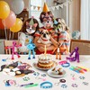 Mishopy 110 Pcs Dog Party Favors set Paw Print Party