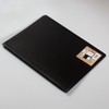 eco-eco A4 100% Recycled 20 Pocket Black Flexible Cover Portfolio