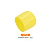 Rebower 4 Pack Screw Thread Protector Cover Rubber End Caps,