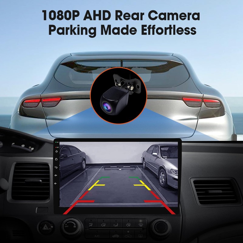 Haudio Android 13 Car Stereo with Wireless CarPlay and Android