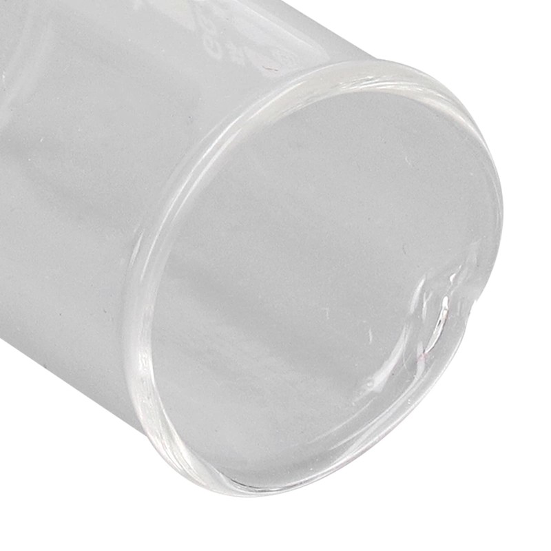 Eujgoov Beaker Borosilicate Glass Beaker for Laboratory Cylindrical Beaker Educational